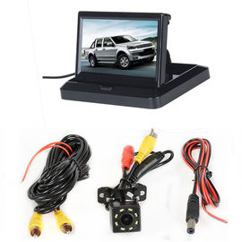 Foldable Design Car Rearview LCD Monitor 5" Display In - Dash Placement